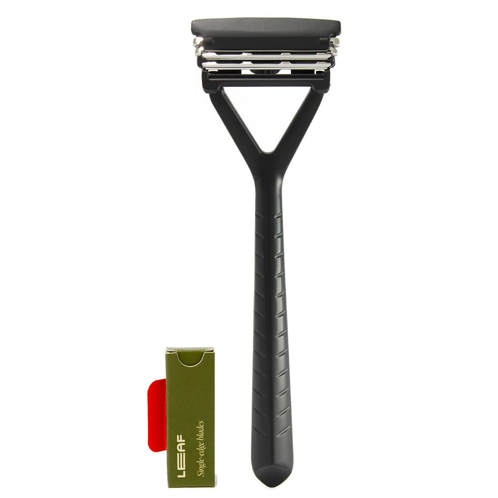 Leaf Shave Leaf Razor Black