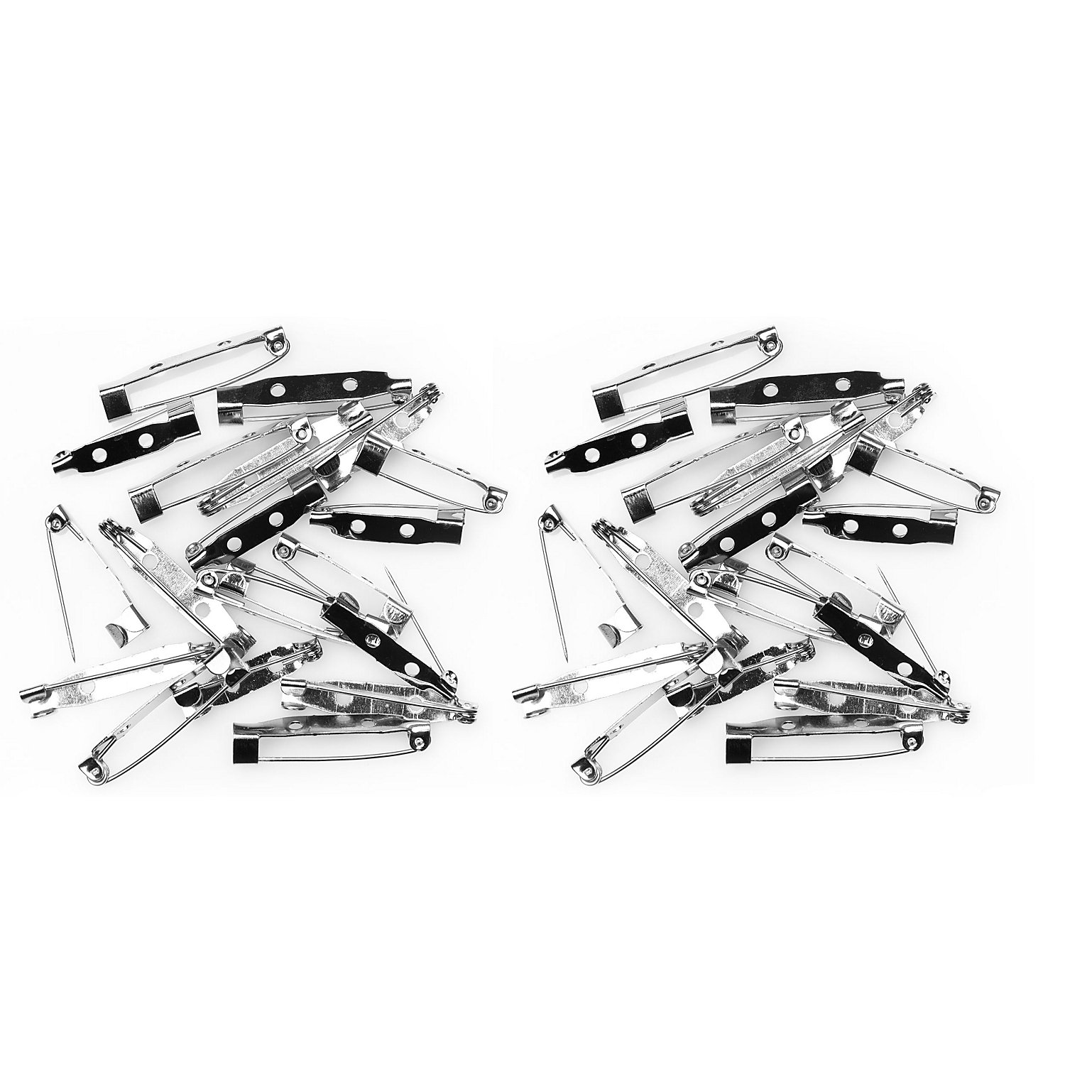 Anstecknadeln, 2,5 – 3,2 cm, 40 Stück