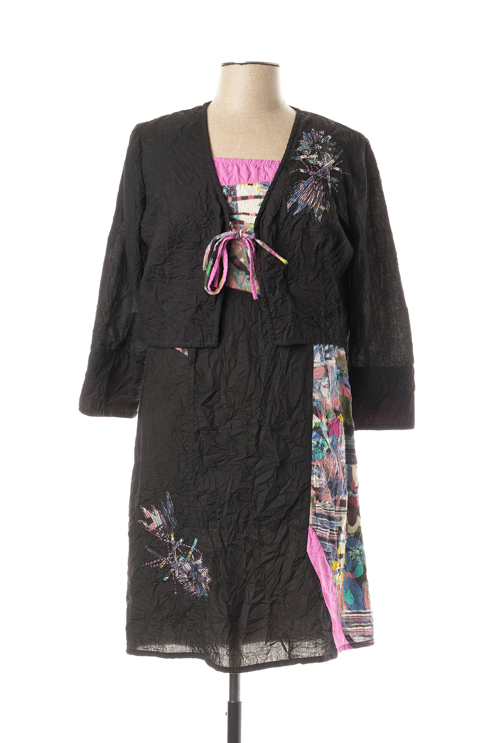 Jac Jac Ensembles Robe Femme couleur noir