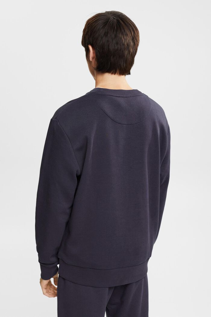 Recycelt: unifarbenes Sweatshirt