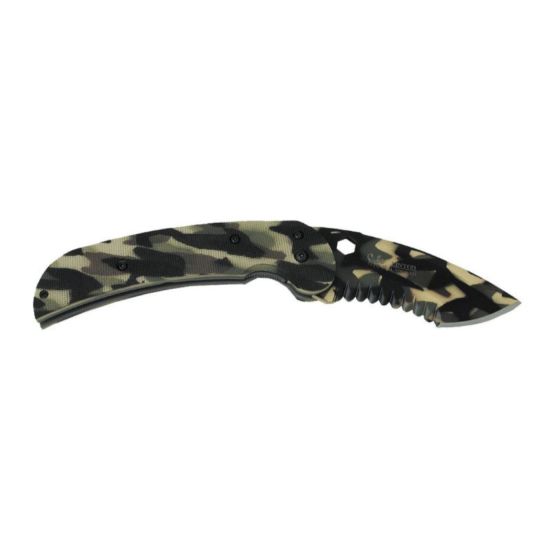 Taktisches Messer Linton Tiger Shark IV Camo (Mod G10), Linton Messer.