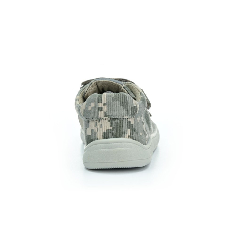 Protetika Roby Grigio Canvas Barfußschuhe Klett
