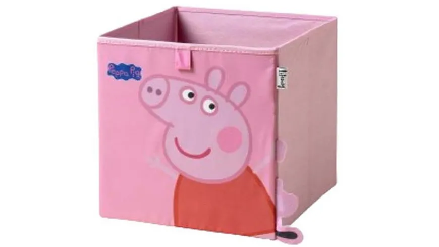 Lifeney Aufbewahrungsbox Peppa Pig 30x30x30cm pink, rosa