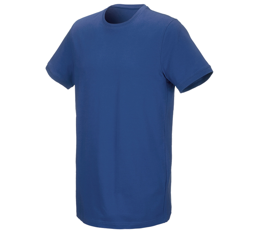 e.s. T-Shirt cotton stretch, long fit