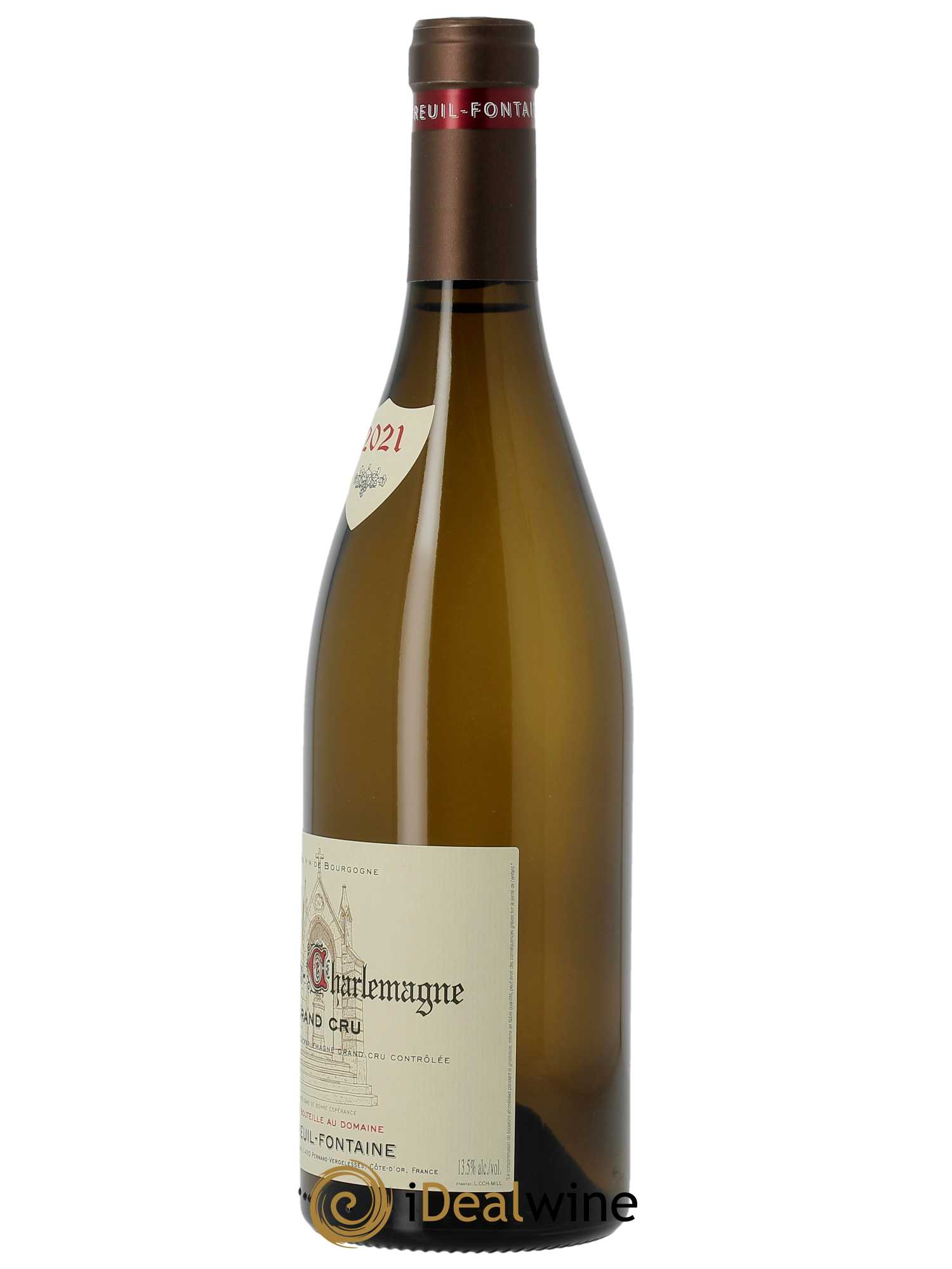 Corton Charlemagne Grand Cru Domaine Dubreuil Fontaine  2021 - Lot de 1 Bouteille