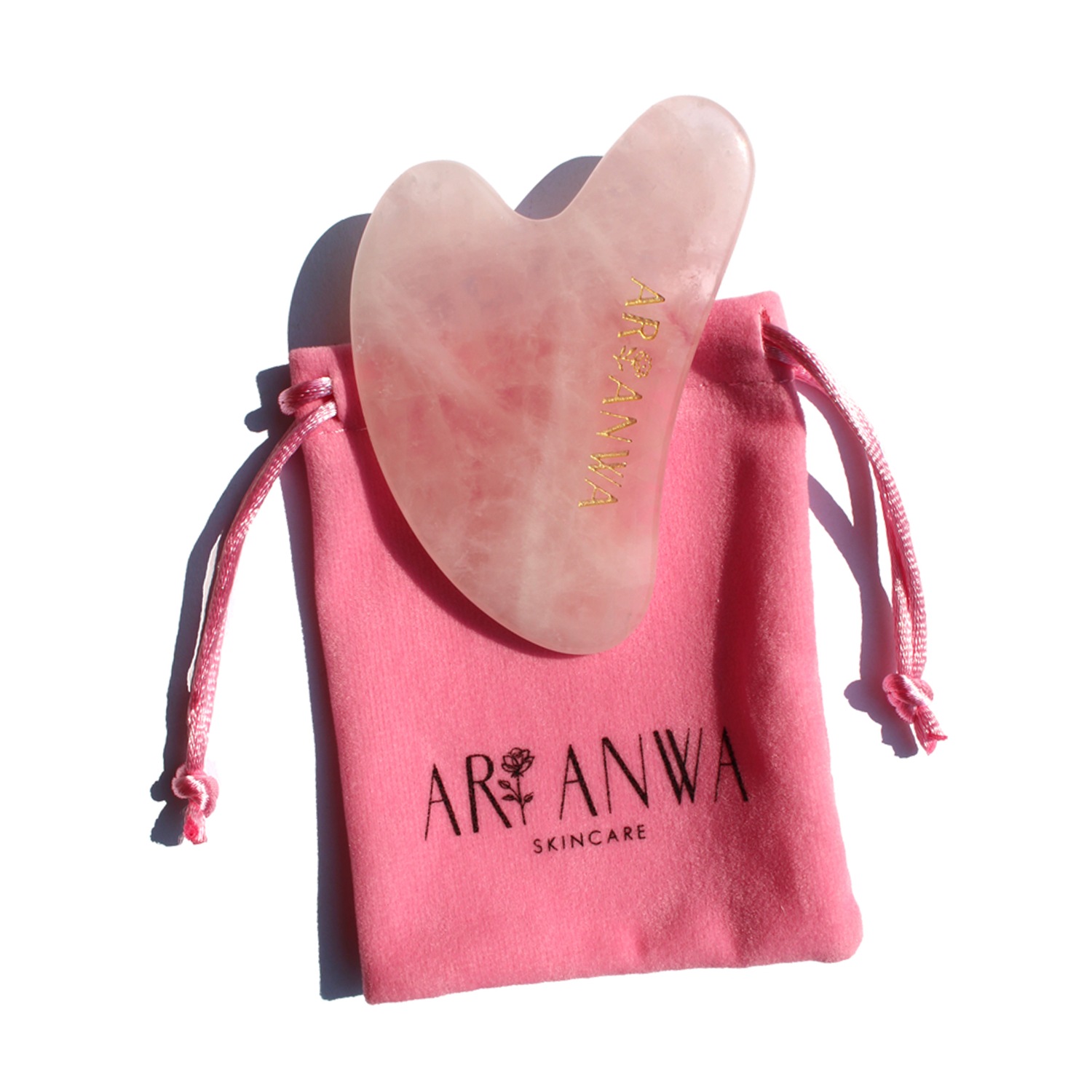 Gua Sha Rosenquarz