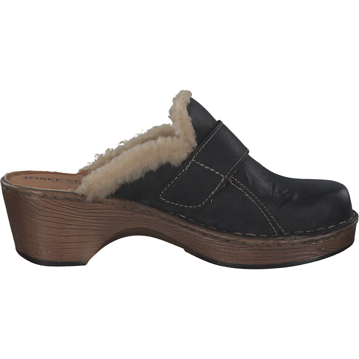 Josef Seibel Lily 10 77610, Clogs, Damen, schwarz