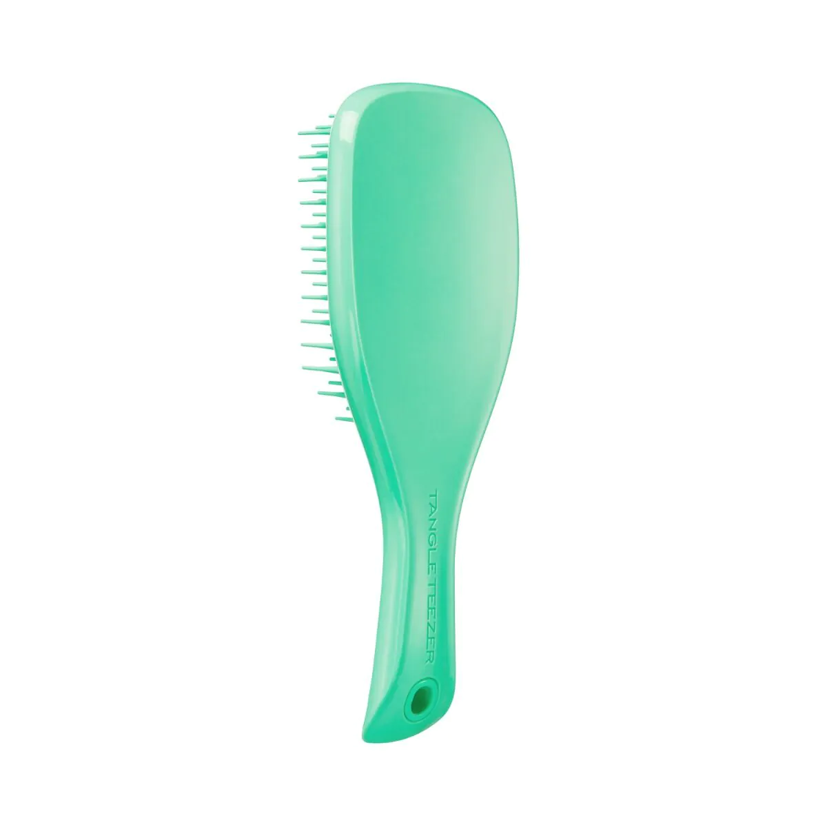 „Tangle Teezer Mini Wet“ plaukų iššukavimo šepetys, žalias driežas