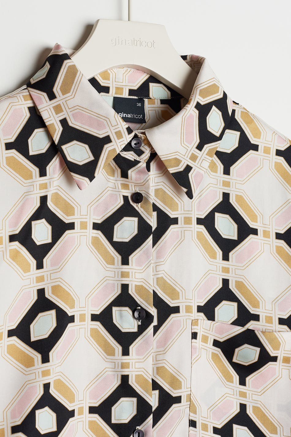 Malou satin shirt