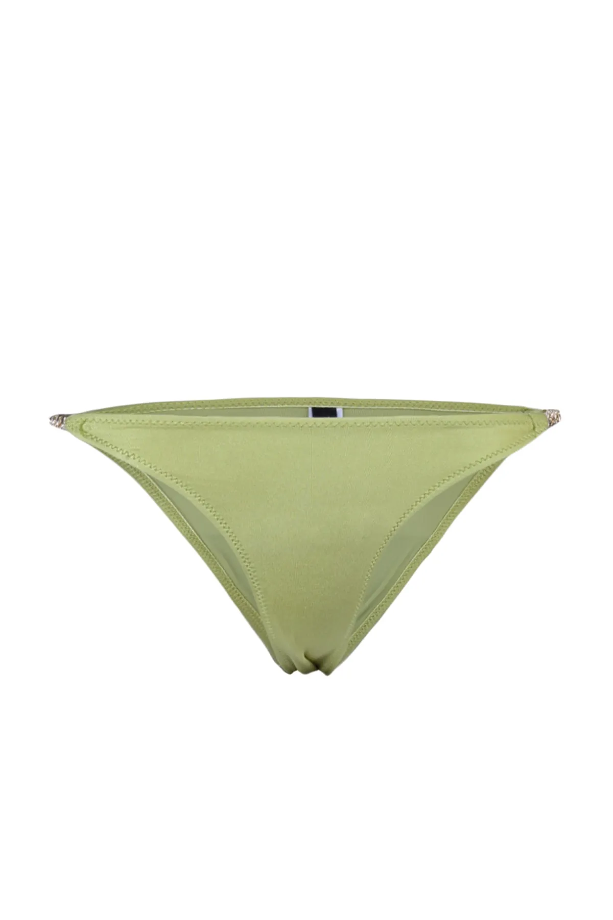 Trendyol Collection  Grünes Kettenzubehör-Bikiniunterteil mit hohem Beinausschnitt TBESS22BA0046
