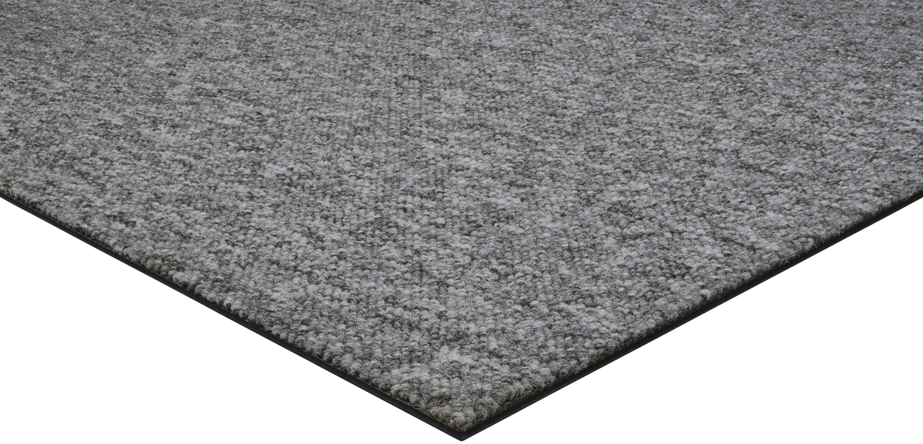 Teppichfliese City, my home, quadratisch, Höhe: 3 mm, selbstliegend, 1m² oder 5m², 50 x 50cm, Fliese, Wohnzimmer