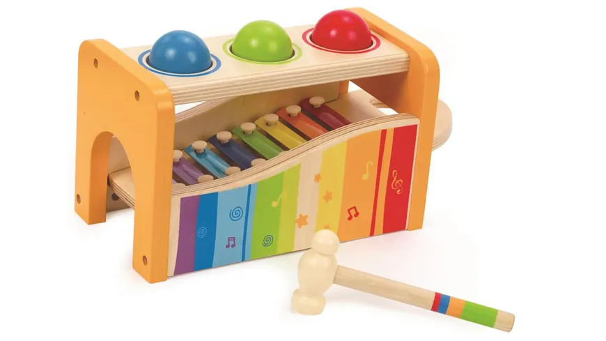 Hape E0305 - Xylophon und Hammerspiel
