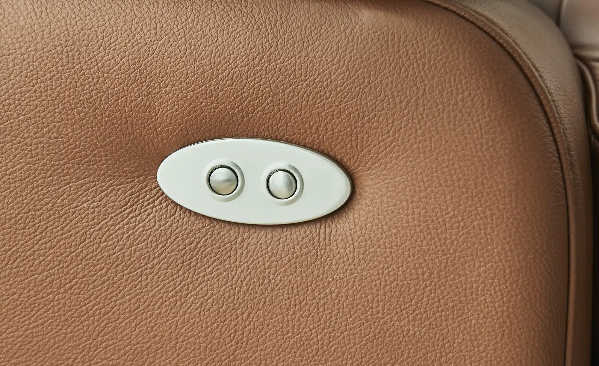Kollektion Kraft Wohnlandschaft mit Sitz- und Rückenbezug aus Leder Kathi