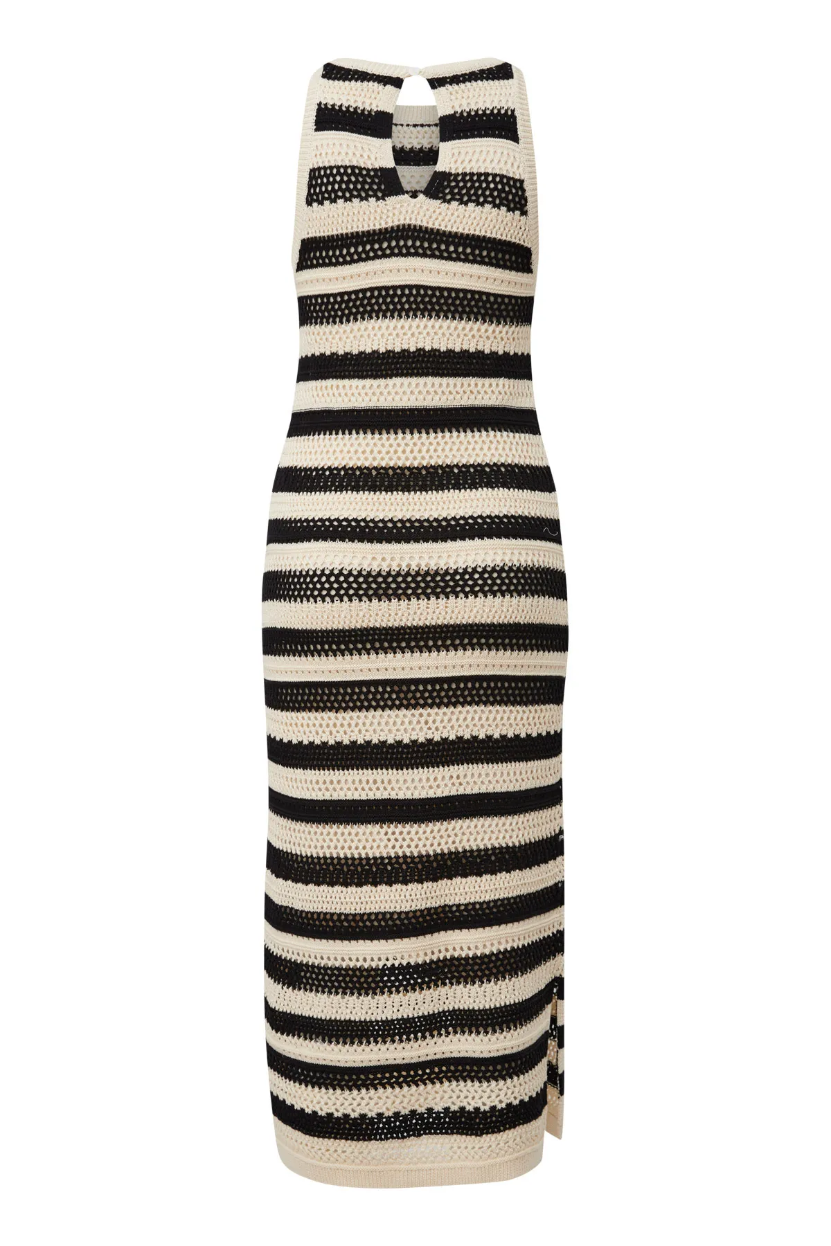 s.Oliver  Langes Strickkleid mit Musterstruktur