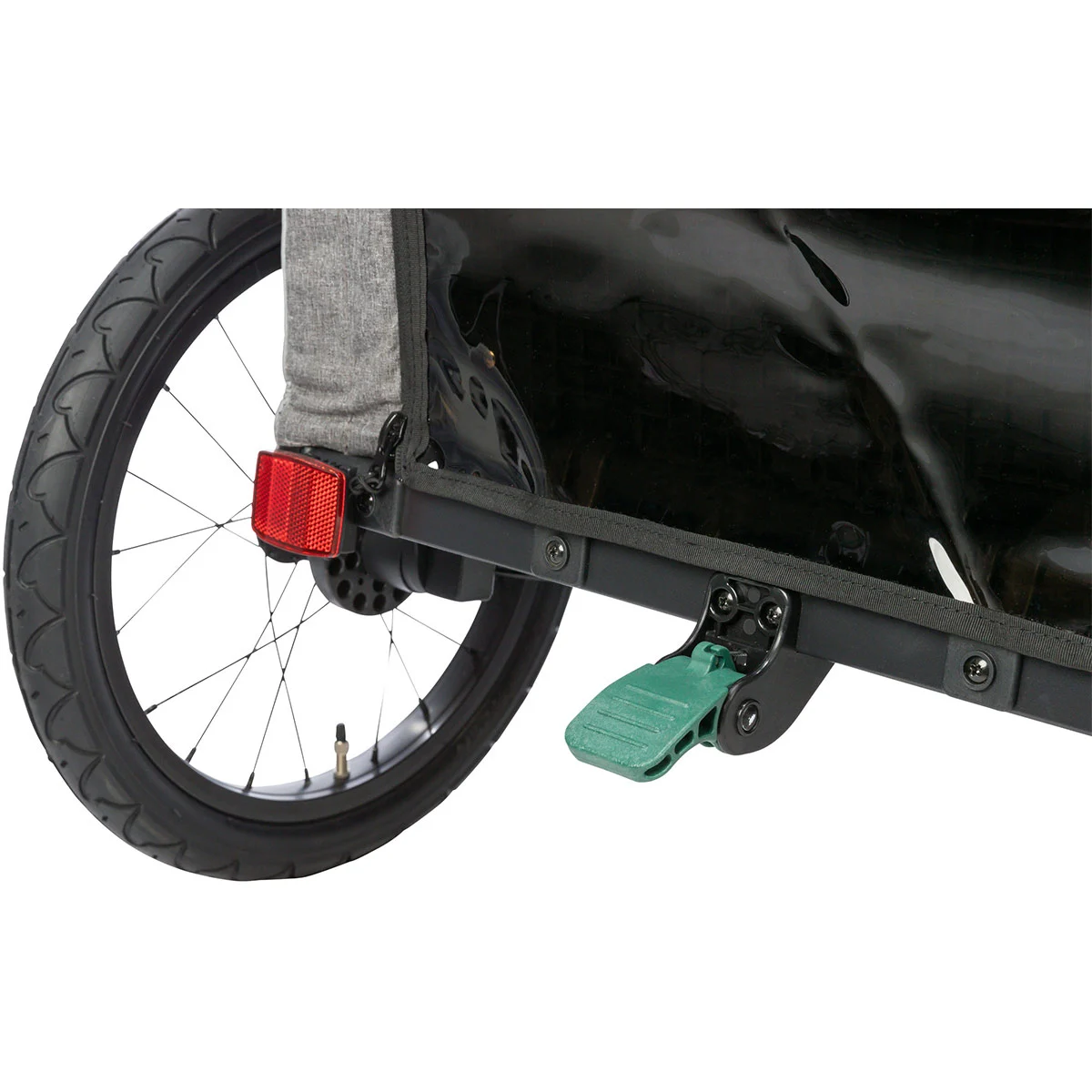 Trixie Fahrrad-Anhänger Grau/Salbei günstig kaufen bei ZooRoyal