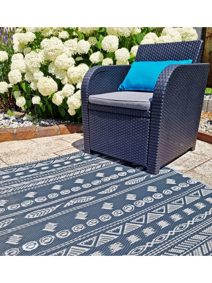 JACK Outdoor Teppich 120x180cm In- & Outdoor in India Anthrazit günstig kaufen 120x180cm