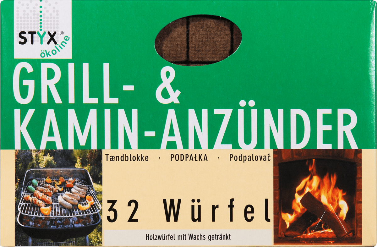 Anzünder Grill & Kamin, 32 St