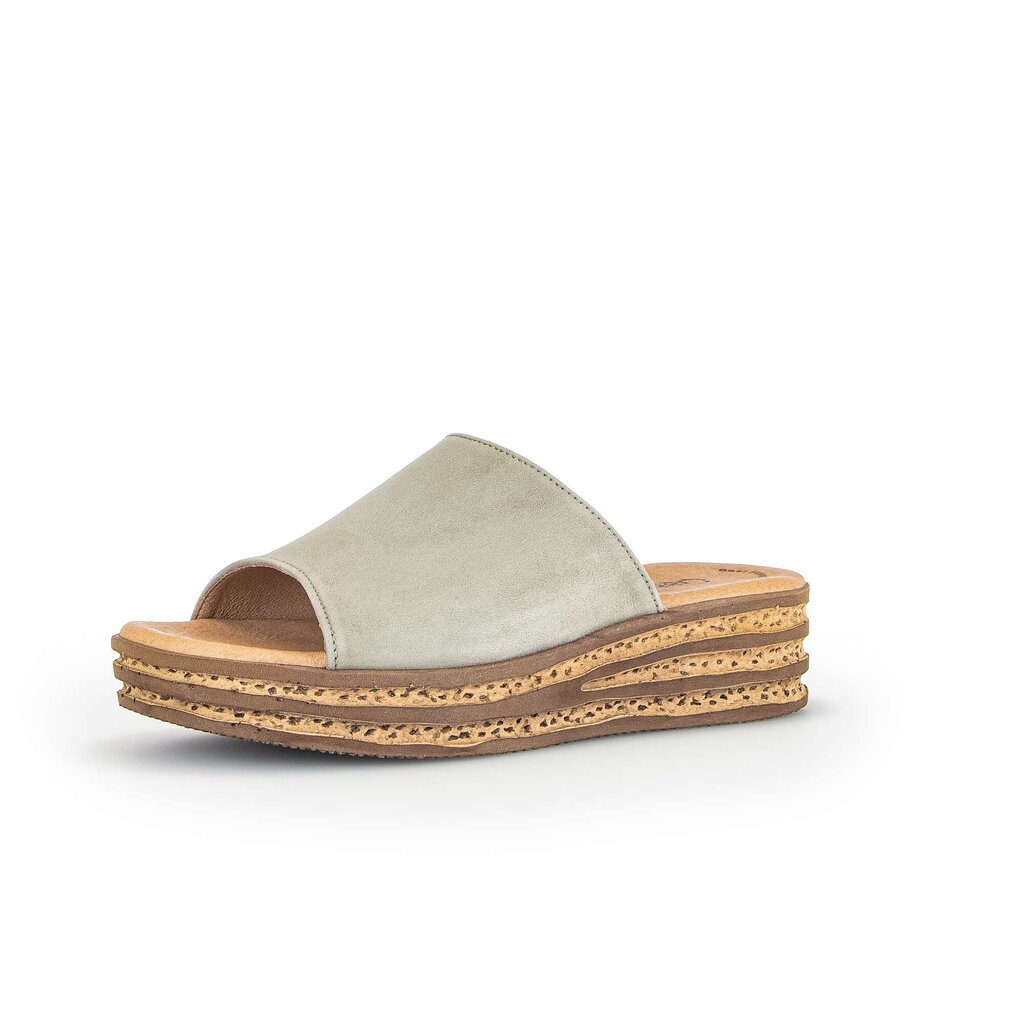 Gabor fashion Pantolette grün