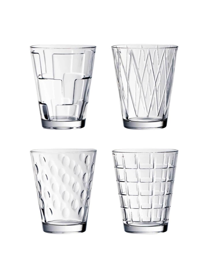 Villeroy & Boch 12er Set Wassergläser Dressed Up 310 ml in transparent günstig kaufen onesize