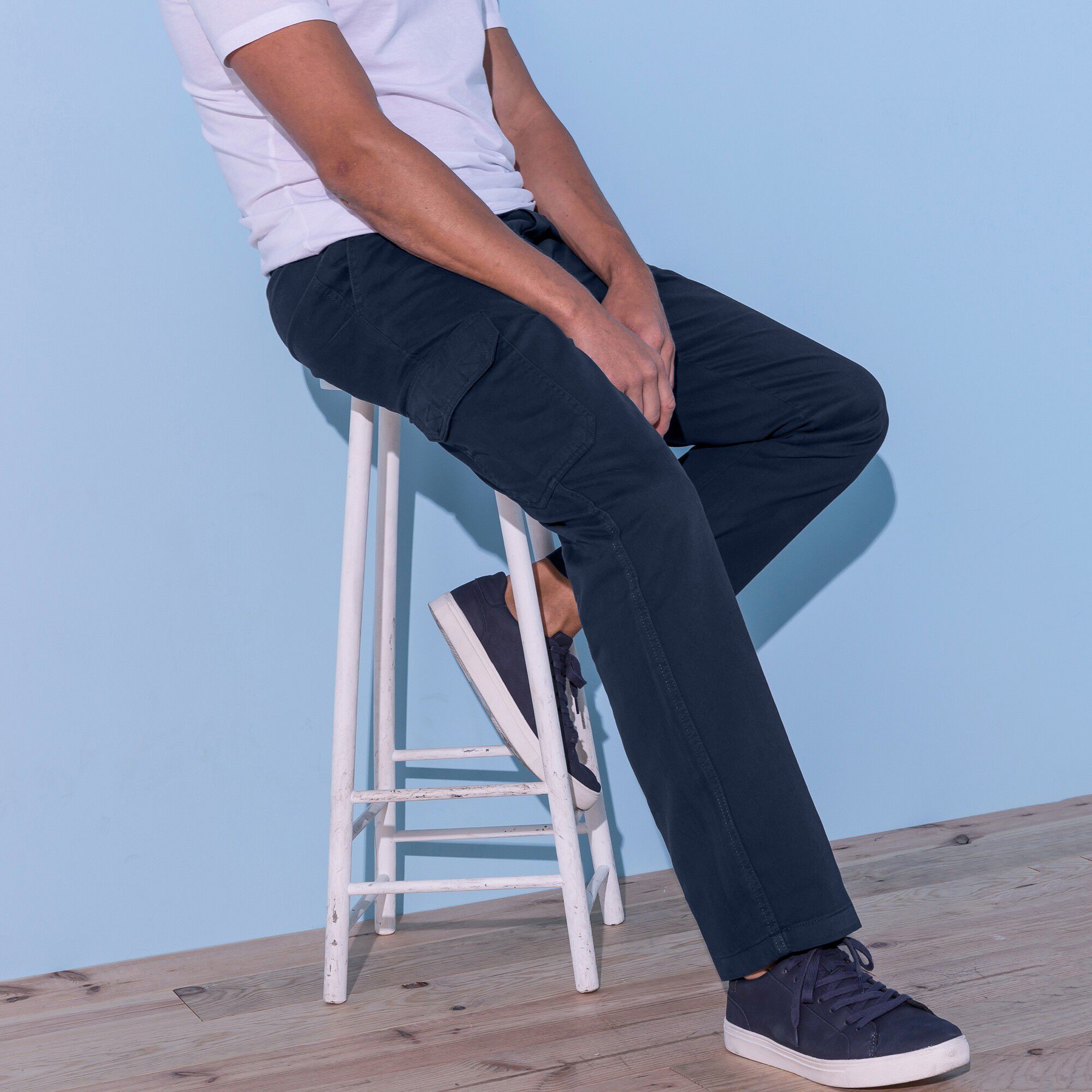 Pantalon cargo multipoches