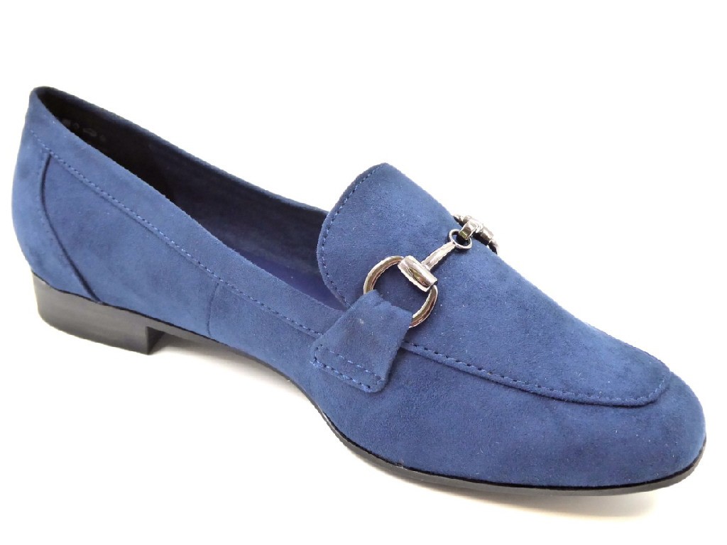 MARCO TOZZI Ballerinas blau