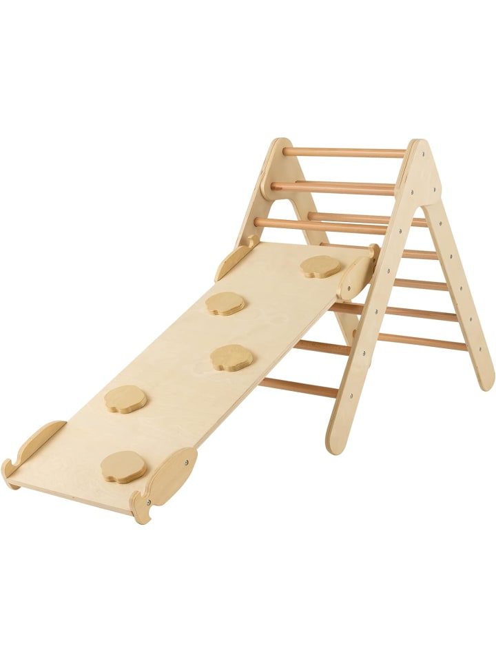 COSTWAY Kletterdreieck ab 1 Jahren in Beige günstig kaufen onesize