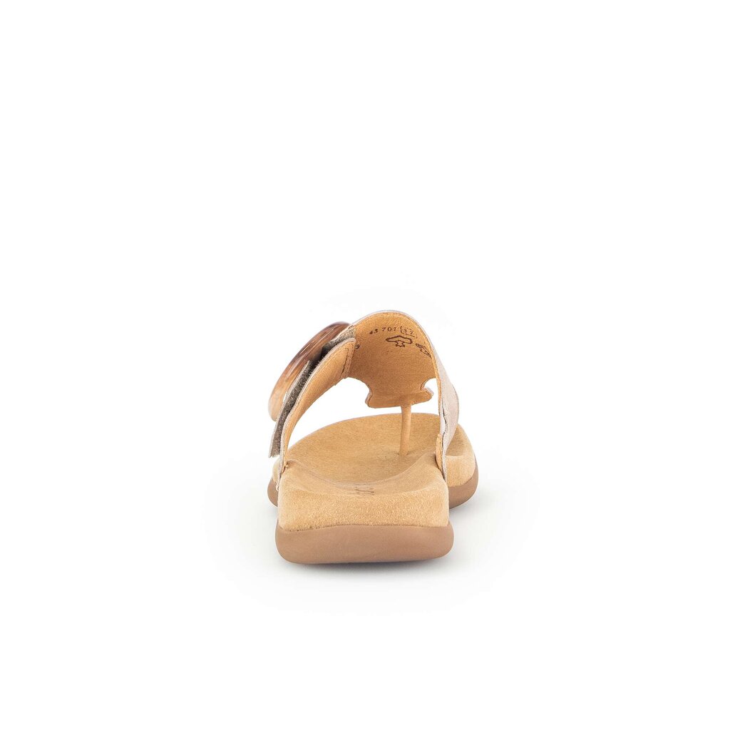 Gabor fashion Zehentrenner beige