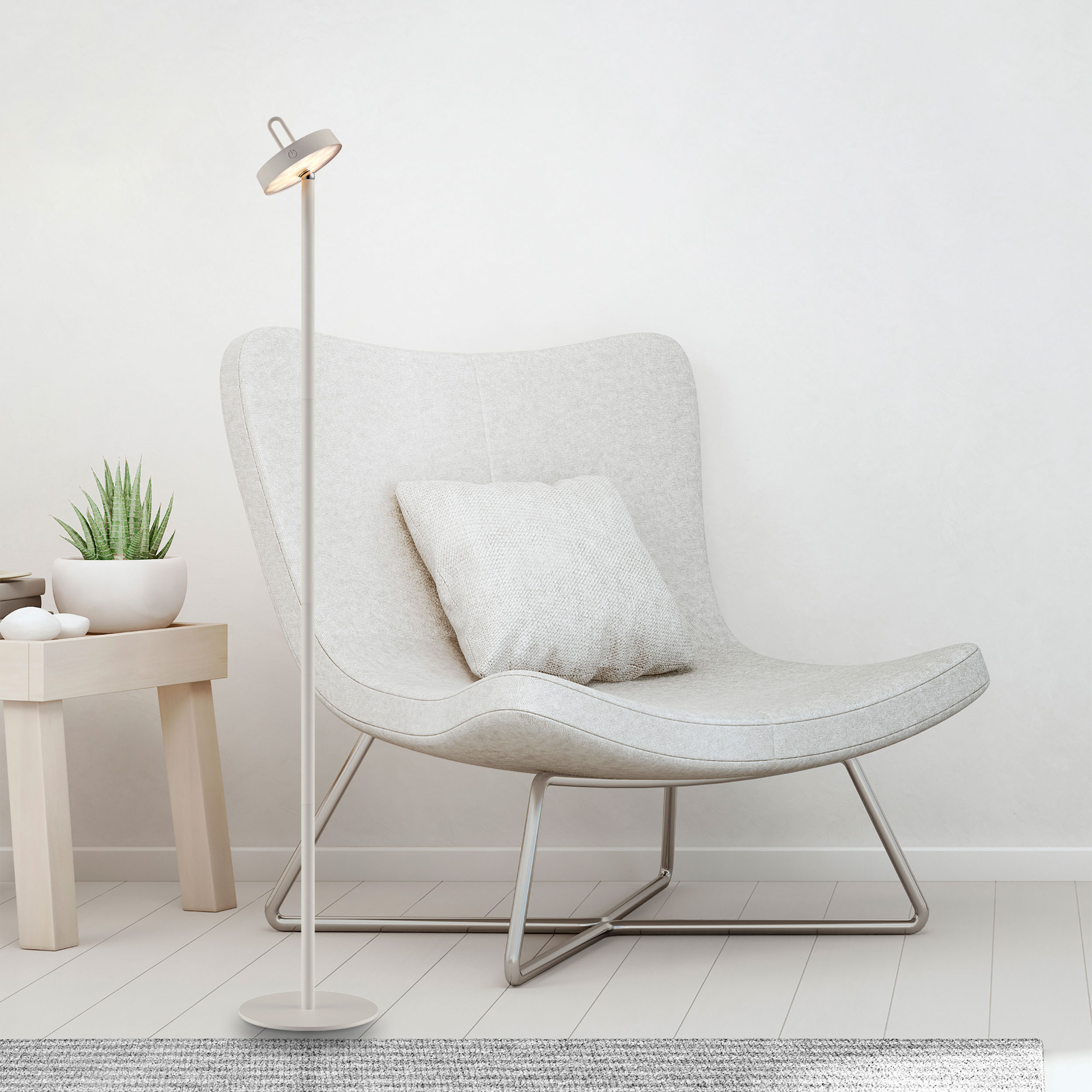 JUST LIGHT.LED-Akku-Stehleuchte 1flg