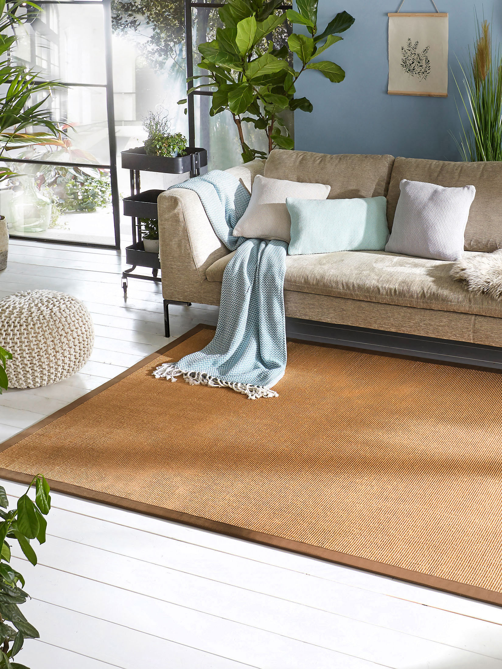 Aruba Nature Sisal-Teppich, Cappuccino