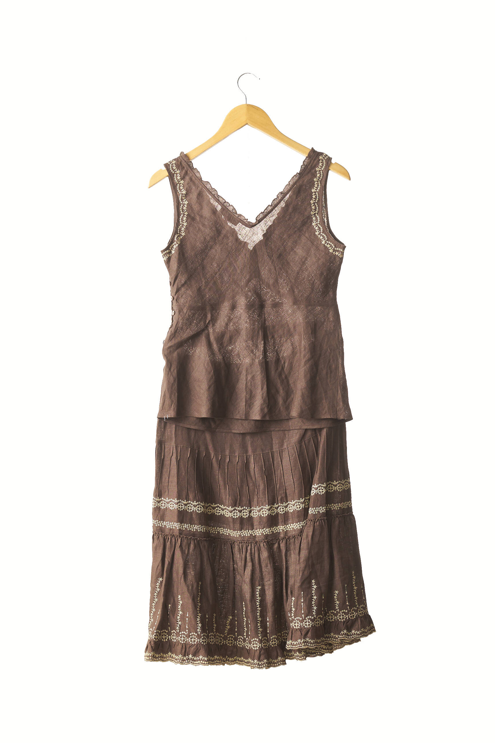 Gerard Darel Ensembles Jupe Femme couleur marron