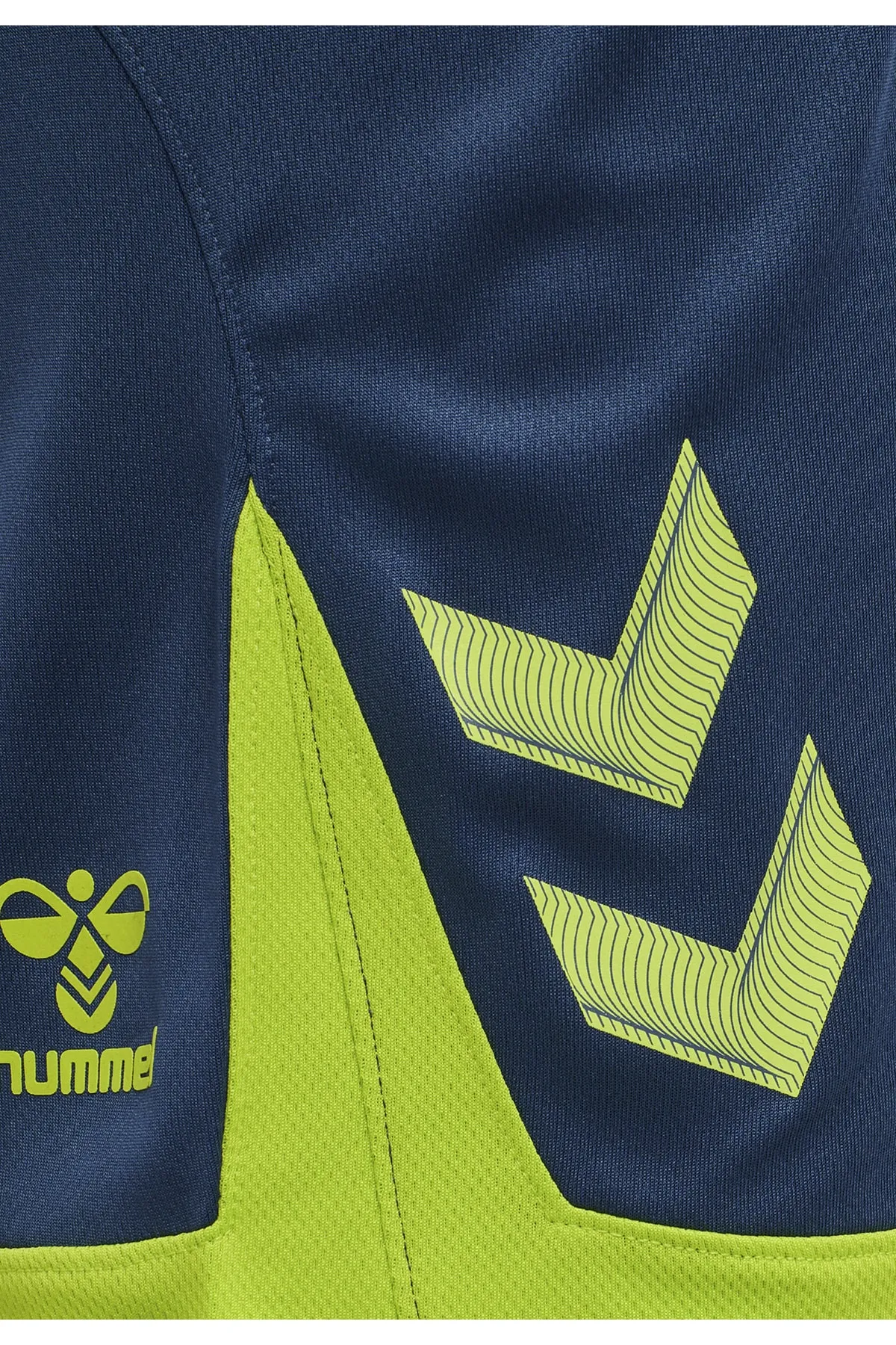 hummel  Kurze Sporthose - Blau - Mittlerer Bund