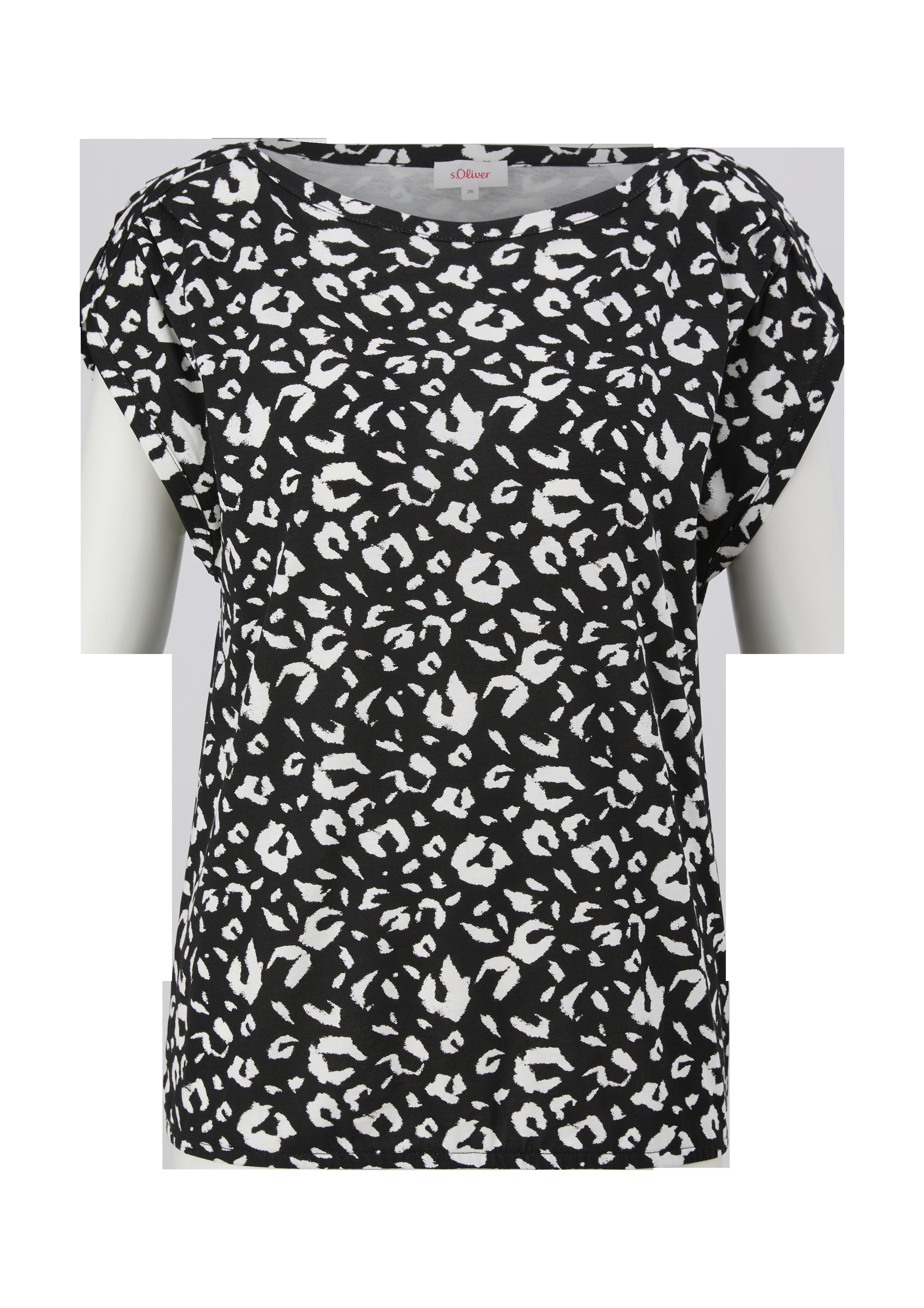 Shirt mit U-Boot-Ausschnitt  2132634-99A6