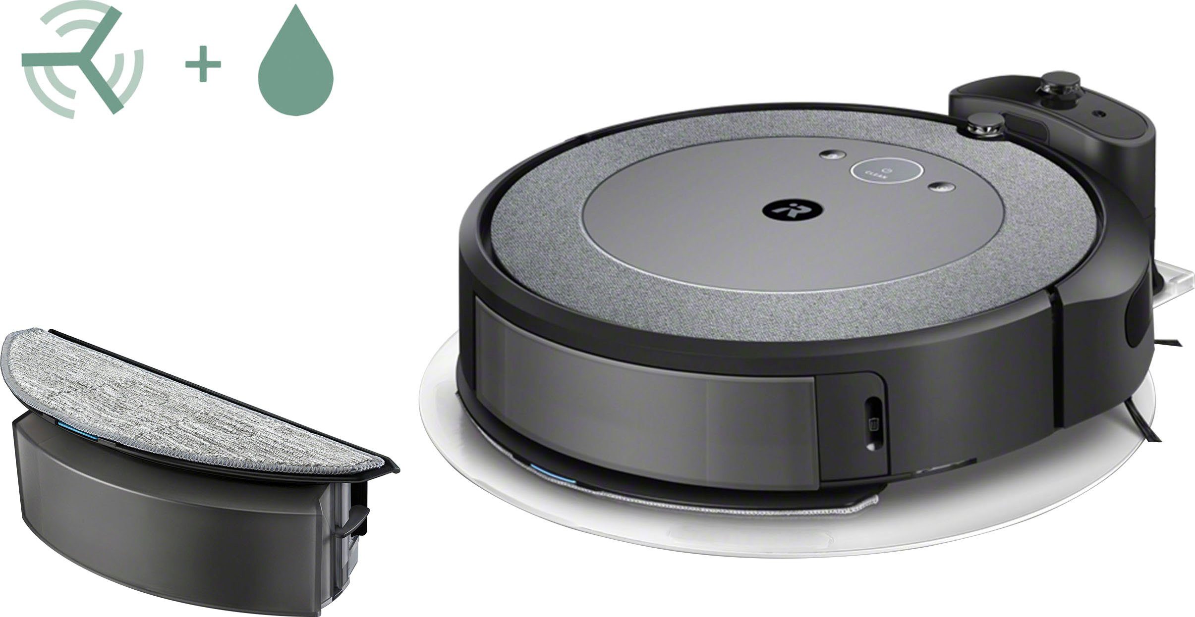 iRobot Saugroboter Roomba Combo i5 (i5178); Saug- und Wischroboter