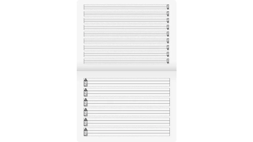 BRUNNEN Schreiblernheft VA-Schrift