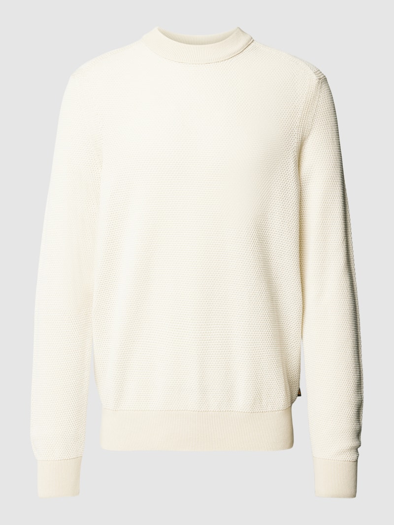 Strickpullover mit Raglanärmeln Modell 'Aquila' in offwhite