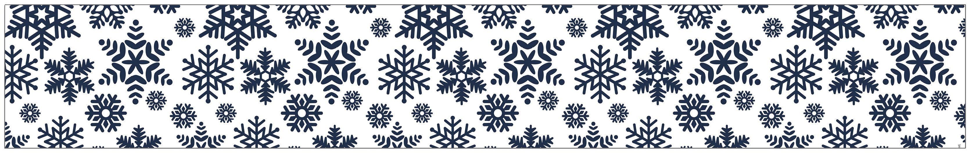 Fensterfolie Look Eiskristall, MySpotti, halbtransparent, glatt, 200 x 30 cm, statisch haftend