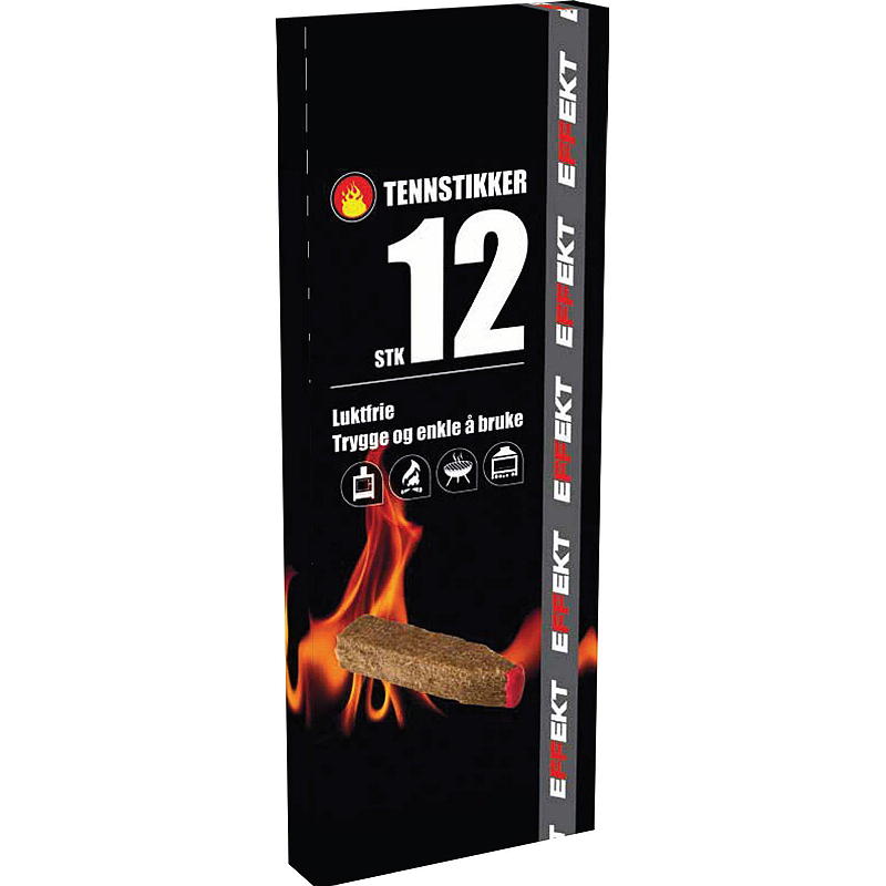 Effekt Opptenn.fyrstikker 12-pk Effekt