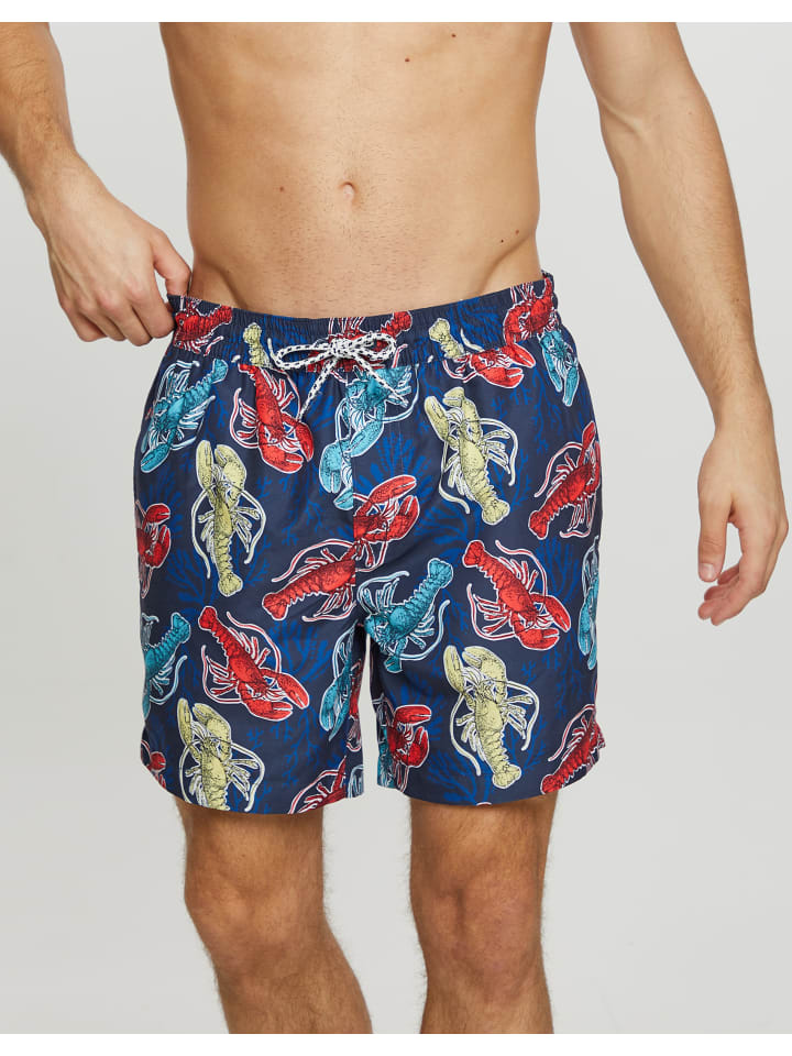 Threadbare Badehose Lobby in Navy günstig kaufen