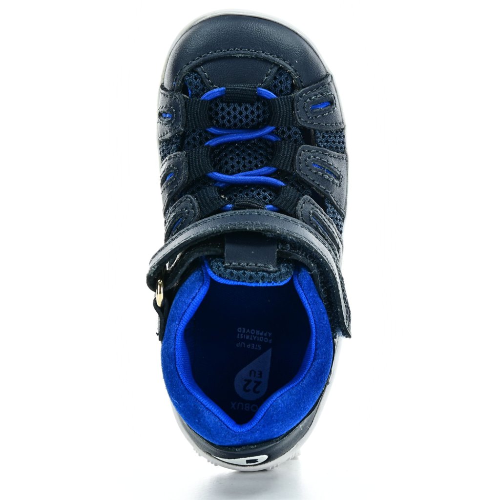 Bobux Summit Navy   Snorkel Blue Barfußsandalen