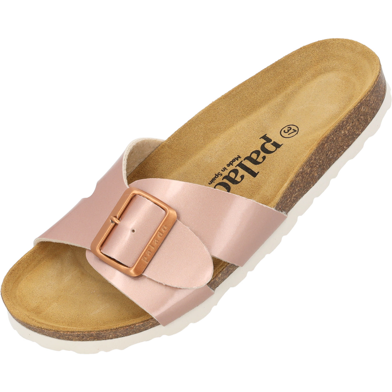 Palado Tinos Metallic, Pantoletten, Damen, Rosa
