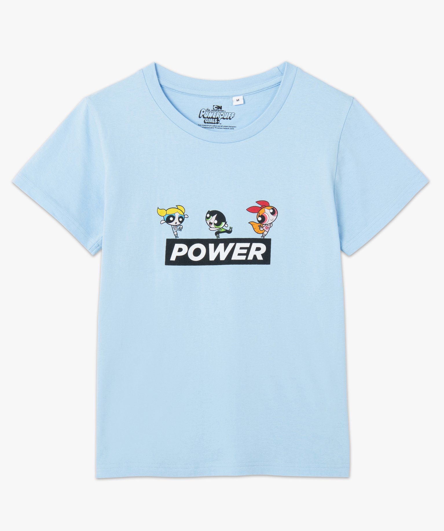 Tee-shirt femme avec motif – Powerpuff Girls bleu | GEMO