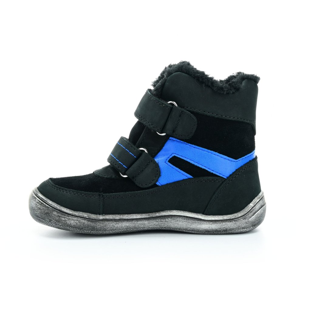 Protetika Rodrigo Black schwarze gefütterten Barfuß-Stiefeletten