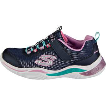 Skechers Power Petals Sneaker in blau