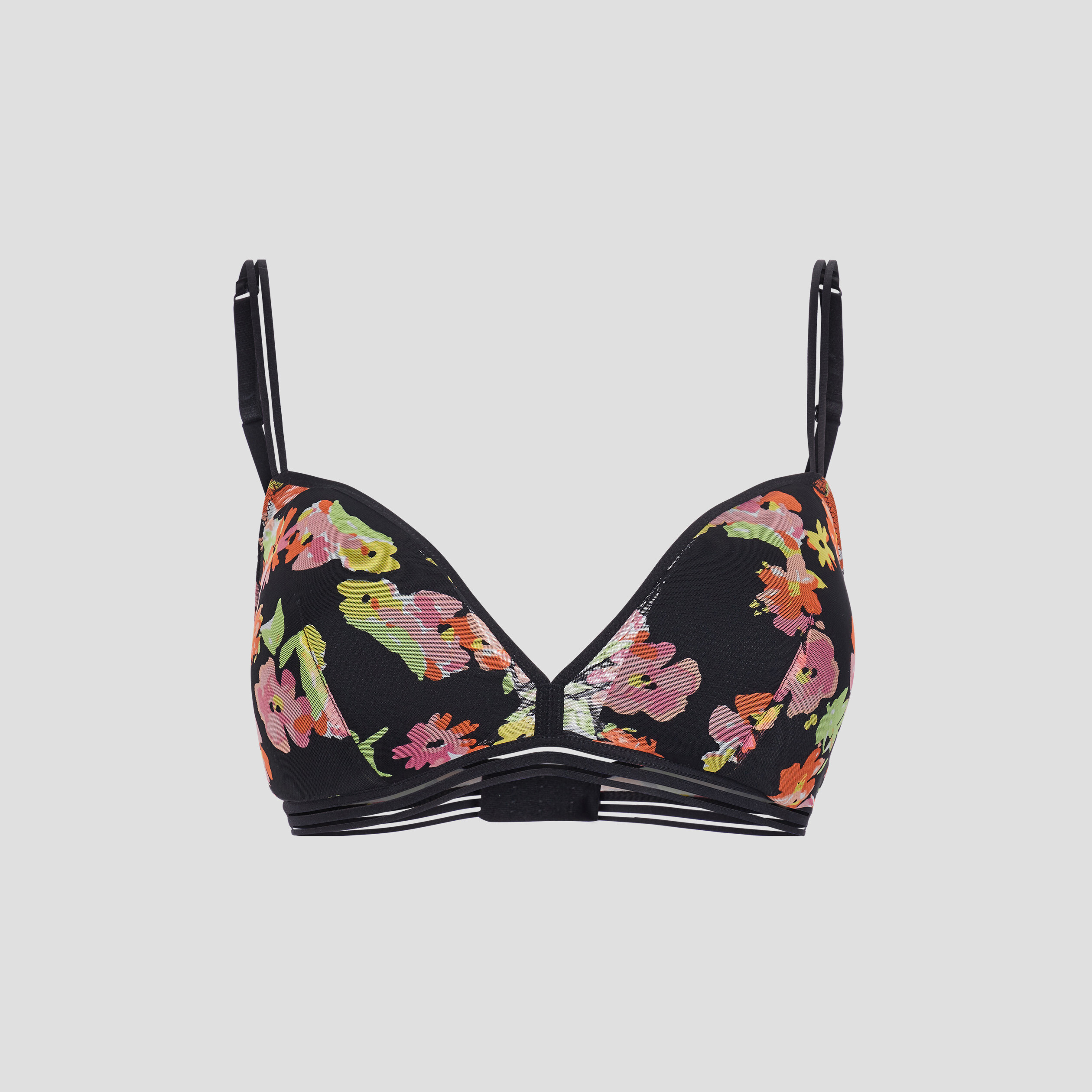 Soutien-gorge triangle noir femme | La Halle