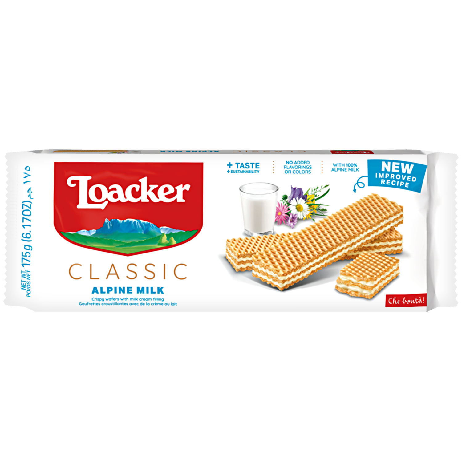Loacker Classic Alpine Milk 175g