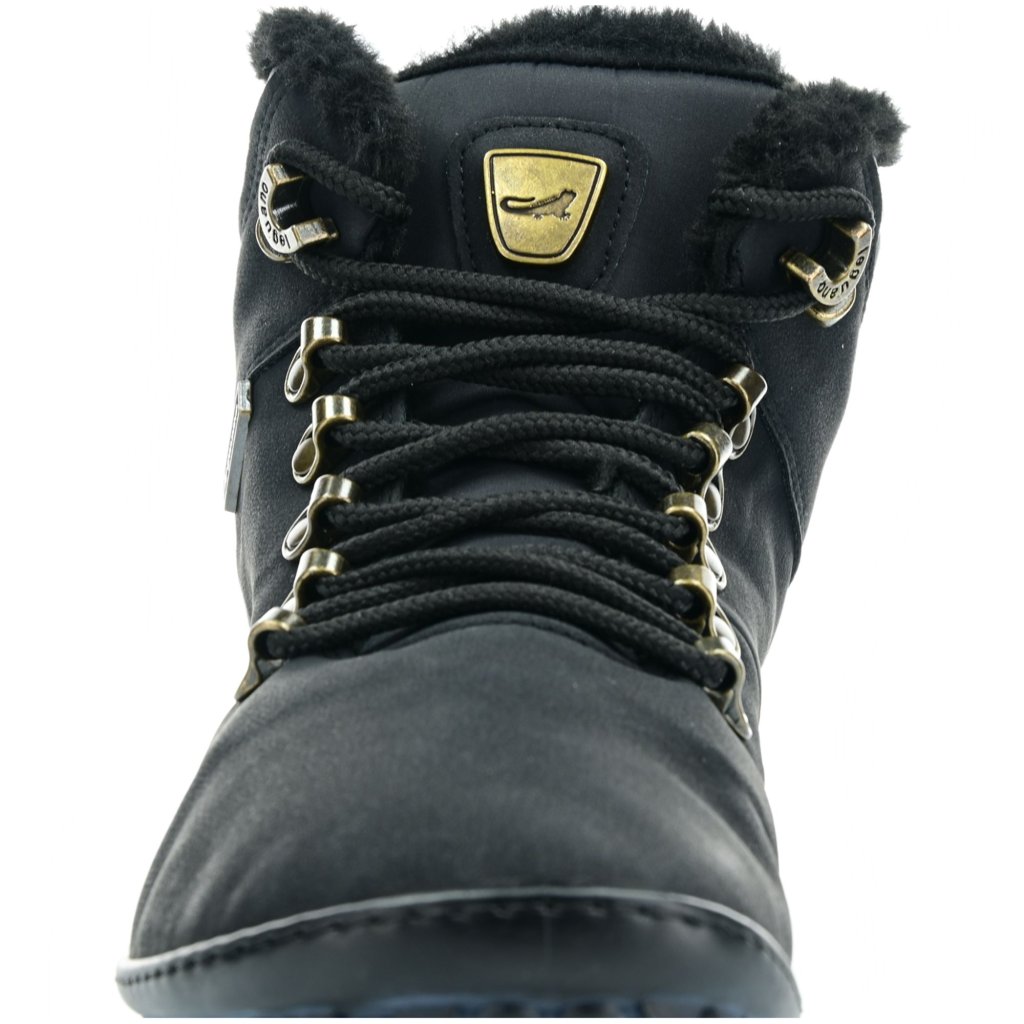 Leguano Husky Black Winterbarfußschuhe
