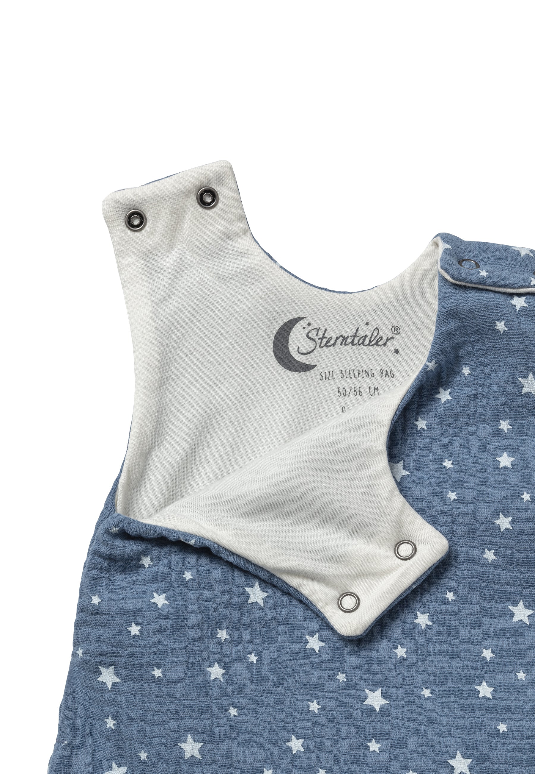 Schlafsack Baby 44cm Esel Emmi mit Applikation Sterne