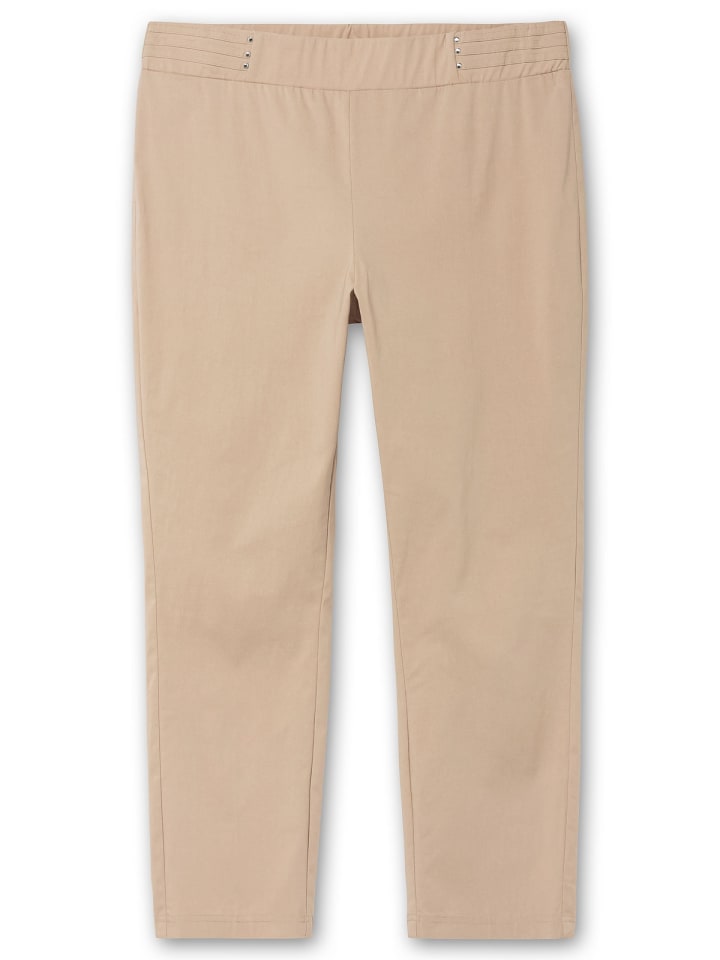 sheego Bengalin-Schlupfhose in beigefarben günstig kaufen