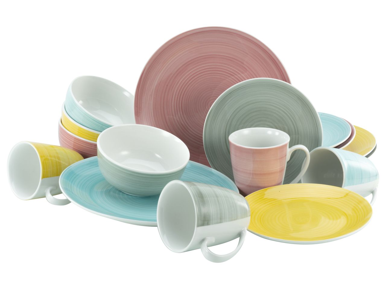 CreaTable Pastello Kombiservice 16 tlg