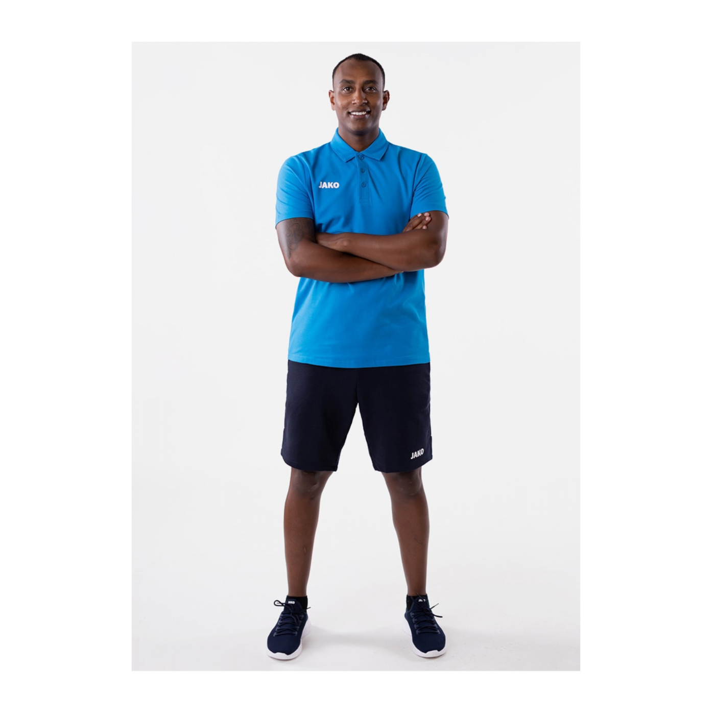 JAKO Base PoloshirtBlau F89